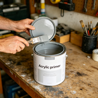 Revêtement de préparation de surface extérieure à base d'époxy bi-composant à séchage rapide et haute adhérence, en fût de 25 kg, à base de solvant, pour pulvérisation