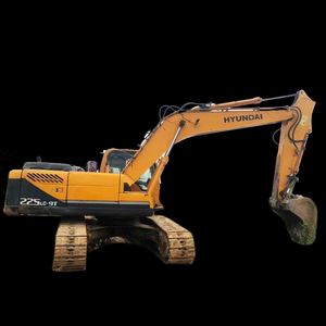 Excavatrice sur chenilles Hyundai 225LC-9T d'occasion, 22,5 tonnes, moteur Hyundai, garantie 1 an, forte puissance de creusement, vente urgente, fiable - Product Image 1