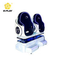 Lunettes de réalité virtuelle 9D VR Kino Factory, 2 places, chaise œuf de réalité virtuelle, capsule 9D VR