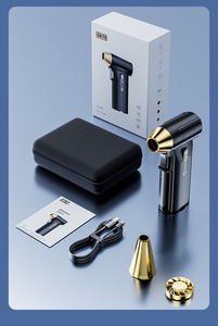 Mini ventilateur <span class=keywords><strong>turbo</strong></span> portatif en gros, souffleur d'air puissant, dépoussiéreur électrique noir 15W pour voiture - Product Image 5