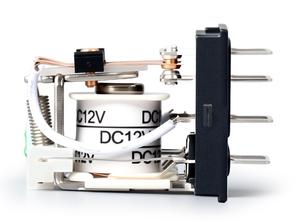 Relé de contacto plateado, relé intermedio pequeño, carcasa ignífuga de 8 pines, relé de CA - Product Image 3