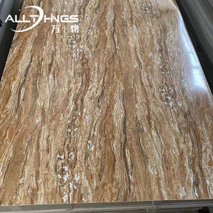 Papier peint mural pour salon, couleur personnalisée, revêtement mural, marbre 3D, placage <span class=keywords><strong>PVC</strong></span>, matériau vierge intérieur, <span class=keywords><strong>dalle</strong></span> - Product Image 5