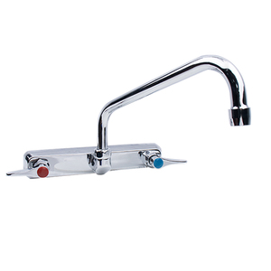 Grifo Dispensador de Agua Caliente Comercial de Montaje en Pared, Cuerpo de Latón con Acabado Cromado - Product Image 1