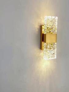 Luce Post-moderna lampada <span class=keywords><strong>da</strong></span> parete di cristallo di lusso studio camera <span class=keywords><strong>da</strong></span> letto sala <span class=keywords><strong>da</strong></span> pranzo corridoio <span class=keywords><strong>balcone</strong></span> scale lampada <span class=keywords><strong>da</strong></span> parete <span class=keywords><strong>da</strong></span> comodino - Product Image 3