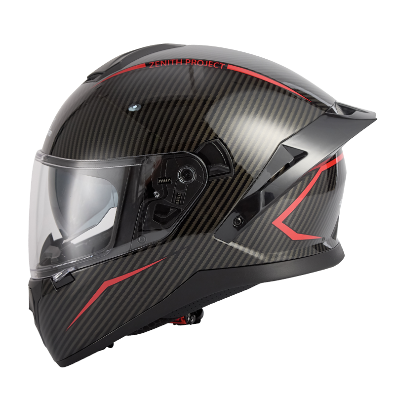 Motivo in Fibra di Carbonio Nero Lucido