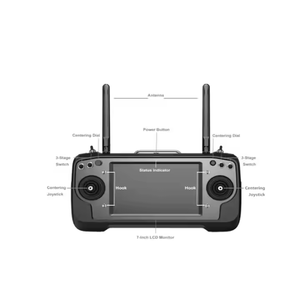 SIYI MK32 Remote Control 1080P 60FPS 7-Inch HD Screen with 1000 Nits Highlighted Display 15KM Transmission for Smart <b>Drone</b> - Product Image 2
