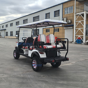 Carrito de Golf Eléctrico de 6 Plazas con Motor de CA de 5KW y Controlador Potente, Ideal para Caza - Product Image 4