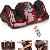 La vibration de roulement de pétrissage profond soulage la machine de masseur de pied de Circulation sanguine avec le massage de pied d'ABS de la chaleur TODO
