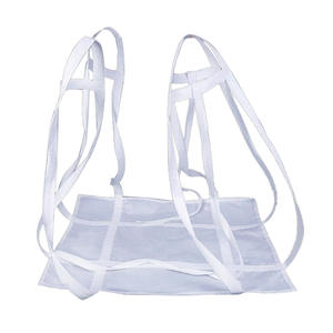 רצועות הרמת משטחים רכים חציית חיזוק חיזוק הניתן למחזור 1-2 טון טיפול בשקיות מטען פלסטיק מלגזה שקיות 5:1 בטיחות - Product Image 1