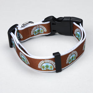 Collar Personalizable para Perro con Patrón en la Parte Inferior, Capa Superior Sólida, Patrón Reflectante y Tu Logotipo - Product Image 1