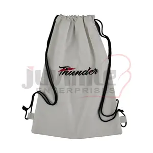 Backpack Customized Logo Promotional 10oz Fabric Canvas Printed Non Woven Bag Customized Designs Customized Color Waterproof PK