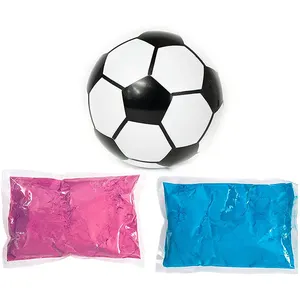 Heyha Baby boy girl genere rivela pallone da calcio in polvere all'interno del genere rivela il calcio