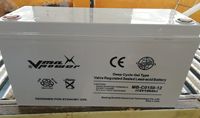 Vmaxpower 12V 50AH Baterai Solid State Sealed untuk Sistem Energi Tenaga Surya Mainan