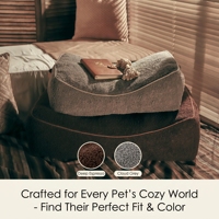 Nouvelle arrivée : Lit pour chien en polyester, confortable et chaud, pour dormir, fournitures pour animaux de compagnie, OEM ODM, maison pour chat et chien d'intérieur