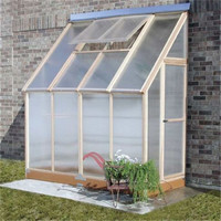 Serre en aluminium métal pour plantes structure de serre en polycarbonate kit serre intérieure cadre aluminium serre de jardin arrière-cour