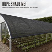 Filet d'ombrage 100 % HDPE anti-UV robuste pour serre et protection des légumes