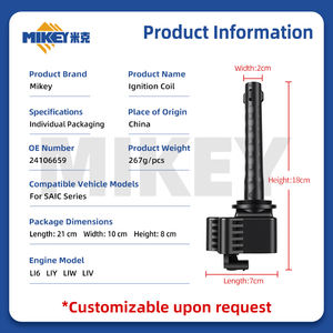 Fabricante 90919-02220 de la bobina de ignición de la calidad de MIKEY para Toyota Camry Corolla RAV 4 AutoPart - Product Image 3