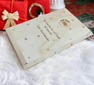 Calendrier de l'Avent de Noël personnalisé, 24 jours, boîte cadeau vide pour desserts, boîtes de calendrier de l'Avent de Noël - Product Image 3
