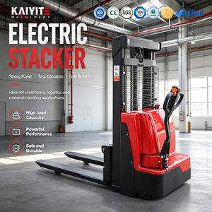 Chariot élévateur électrique à batterie, transpalette pliable EPS 1.5T 2T pour le déplacement et le manutention standard - Product Image 1