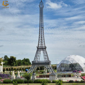 SGMS21 alta calidad impermeable mundialmente famoso edificio Torre Eiffel miniatura paisaje edificio modelo para Parque - Product Image 1
