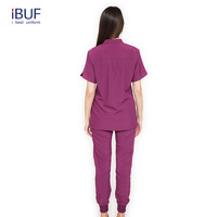 Ensemble de blouses et pantalons de travail multicolores, haute élasticité, doux, pour femmes, uniforme clinique, blouses et pantalons de travail pour salon de beauté, spa