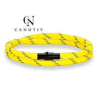 Bracelet en paracorde double couche turquoise et noir à rayures, avec boucle à dégagement rapide, pour sports de plein air, bracelet en corde tressée pour couple