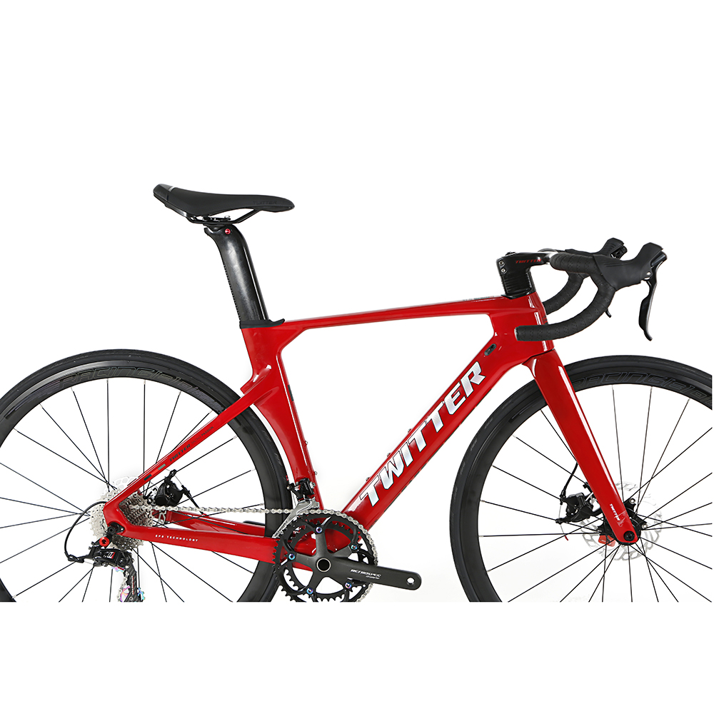 Twitter R10 ロードバイク TWITTER R10 超軽量 カーボンファイバー ロードバイク 22段変速 油圧