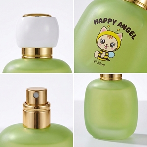 Cute Animal Kids Perfume Fresh Fruity Aroma Safe Non Alcoholic Formula for Teenagers Daily Wear and Birthday <b>Presents</b> - Product Image 2