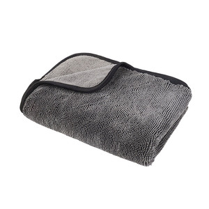 Toalla de microfibra para lavado de autos, absorbente, con tejido retorcido para limpieza de vehículos - Product Image 4