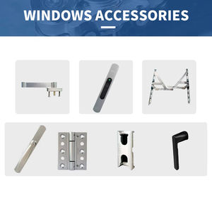 עיצוב מודרני אלומיניום storefront אנכי הזזה עד חלון הקפל as2047 - Product Image 4