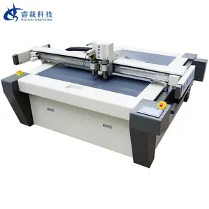 RUICAI Digital Cutting Machine for Cowhide Genuine Leather PU Fabric Cloth Garment Bag Shoe PVC EVA