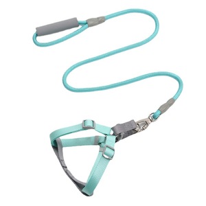 Correas para mascotas al por mayor, correas para perros estilo arnés en colores macaron, correas para perros antirrotura, cadenas para perros, mascotas - Product Image 2