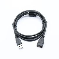 Taipuxi Großhandel Fabrik schwarzes USB 2.0-Verlängerungskabel männlich zu weiblich Verlängerungskabel USB-Kabel