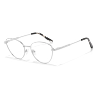 G7-18797 nouveau 2025 lunettes mode femmes Meta oeil de chat lunettes plates pour hommes femmes