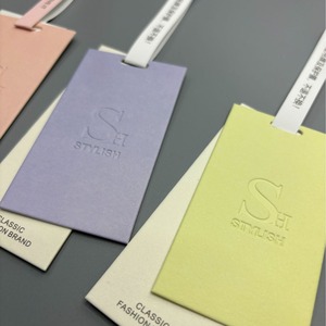 Hongxing Custom Hang <b>Tags</b> Paper Gold Silver Foil For Clothing <b>Bags</b> Home Textiles Gift Craft Indoor Use - Product Image 2