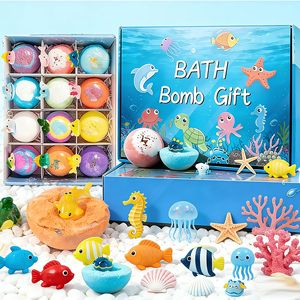 Juguetes de Baño para Niños, Bombas de Baño con Sal, Bolas de Espuma para Baño, Caja de Regalo con Bolas de Baño Sorpresa para Niños - Product Image 6