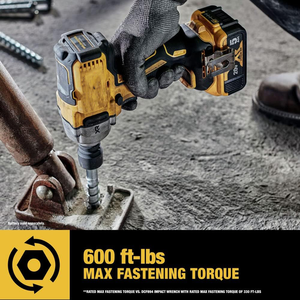 Boulonneuse à Chocs Sans Fil 20V MAX <span class=keywords><strong>XR</strong></span> 3/4 Pouce à Couple Élevé, Moteur Sans Balais, avec Bague d'Arrêt pour Utilisation Industrielle et DIY, Alimentée par Batterie - Product Image 6