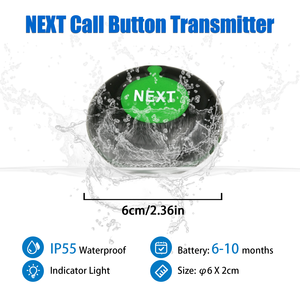 Système numérique de gestion des files d'attente / d'appel de tickets avec affichage LED et distributeur automatique de tickets - Solution de gestion des files d'attente en libre-service - Product Image 6