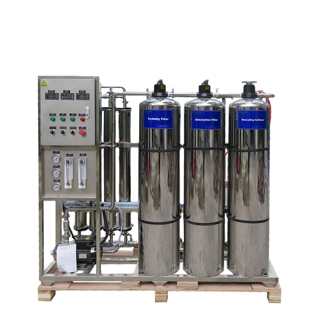 Ters osmoz 2000lph RO su sistemi su filtrasyon arıtma makinesi sanayi için ters osmoz fiyat su filtresi