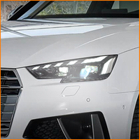 Kit de mise à niveau automatique pour phares à LED matriciels de style RS avec projecteur et feux de jour pour Audi A4 B9 8W 2017 2018 2019