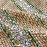 Tissu anti-boulochage respirant 100% polyester tricoté polaire à broderie lourde texturée pour manteaux, chapeaux, coussins, vêtements d'extérieur et sacs