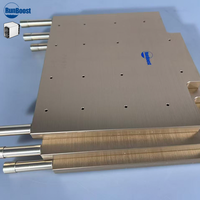 Radiateur en aluminium refroidi par eau de haute qualité, plaque de refroidissement liquide, connecteurs 8MM/10MM pour boîtier d'ordinateur, système de refroidissement CPU F-S19