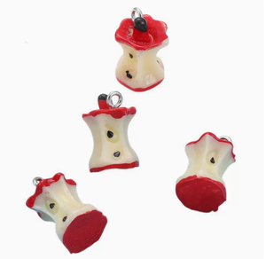 Charmes <span class=keywords><strong>de</strong></span> fruits <span class=keywords><strong>de</strong></span> simulation <span class=keywords><strong>de</strong></span> mode haut <span class=keywords><strong>de</strong></span> gamme, artisanat en résine 3D orange cerise avec accessoires à crochet, artisanat en résine à coller au réfrigérateur - Product Image 4