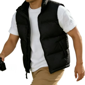 <span class=keywords><strong>Gilet</strong></span> matelassé classique pour couple <span class=keywords><strong>North</strong></span> Brand 1996, manteau imperméable pour homme, <span class=keywords><strong>gilet</strong></span> matelassé pour homme avec logo - Product Image 4