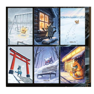 YQ Fan Art Pokemoned Elf Le <span class=keywords><strong>Gos</strong></span> Gold Painting Blind Bag Premium Chinese Super Art Kaarten Origineel Board Cards <span class=keywords><strong>Go</strong></span> Game Paper - Product Image 3