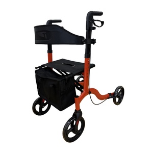 הליכון מתקפל נייד ונוח למבוגרים, עגלת קניות, הליכון לקשישים, הליכון נוח לקשישים - Product Image 3