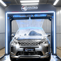 Machine de lavage de voiture automatique sans contact entièrement automatique en métal électrique