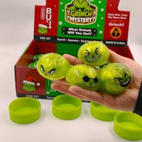 Jouet Squishy Grinch Doux de 5 cm avec Mousse à Remontée Lente, Anti-Stress, Personnage Vert de Noël, Cadeau pour Enfants