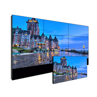 Kapalı 46 49 55 inç 2x2 3x3 LCD ekleme ekran kapalı süper ince LCD Video duvar
