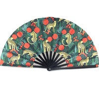Grands éventails chinois personnalisables Éventails pliants personnalisés pour mariage en bois de bambou avec logo Accessoire de mariage traditionnel classique